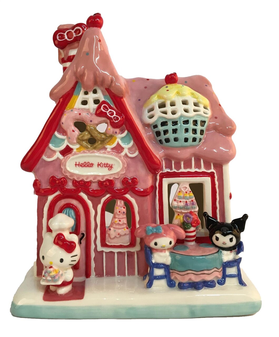 Blue Sky Clayworks Sanrio Hello Kitty Happy Birthday Bakery Candle House